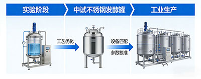 lewin乐玩发酵罐工艺放大解决方案